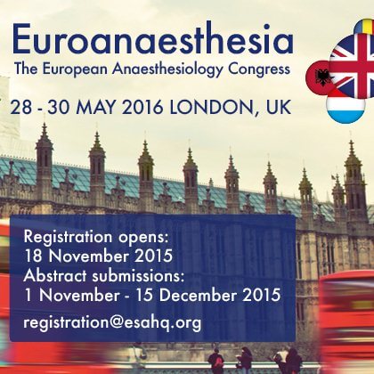 Euroanaesthesia 2016